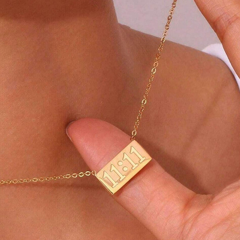 11:11 Angel Number Manifestation Necklace