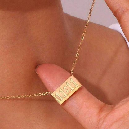 11:11 Angel Number Manifestation Necklace
