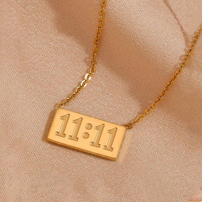11:11 Angel Number Manifestation Necklace