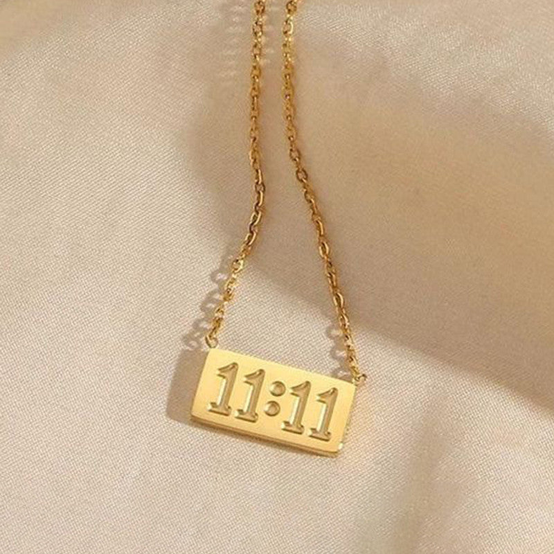 11:11 Angel Number Manifestation Necklace