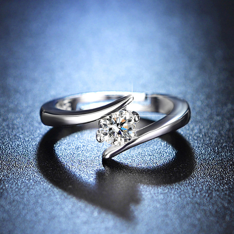 The "Luxe Sparkle" Statement Ring Collection | Premium Anti-Tarnish Finish | Adjustable Diamond-Simulant Radiance
