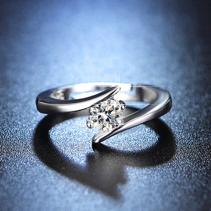 The "Luxe Sparkle" Statement Ring Collection | Premium Anti-Tarnish Finish | Adjustable Diamond-Simulant Radiance